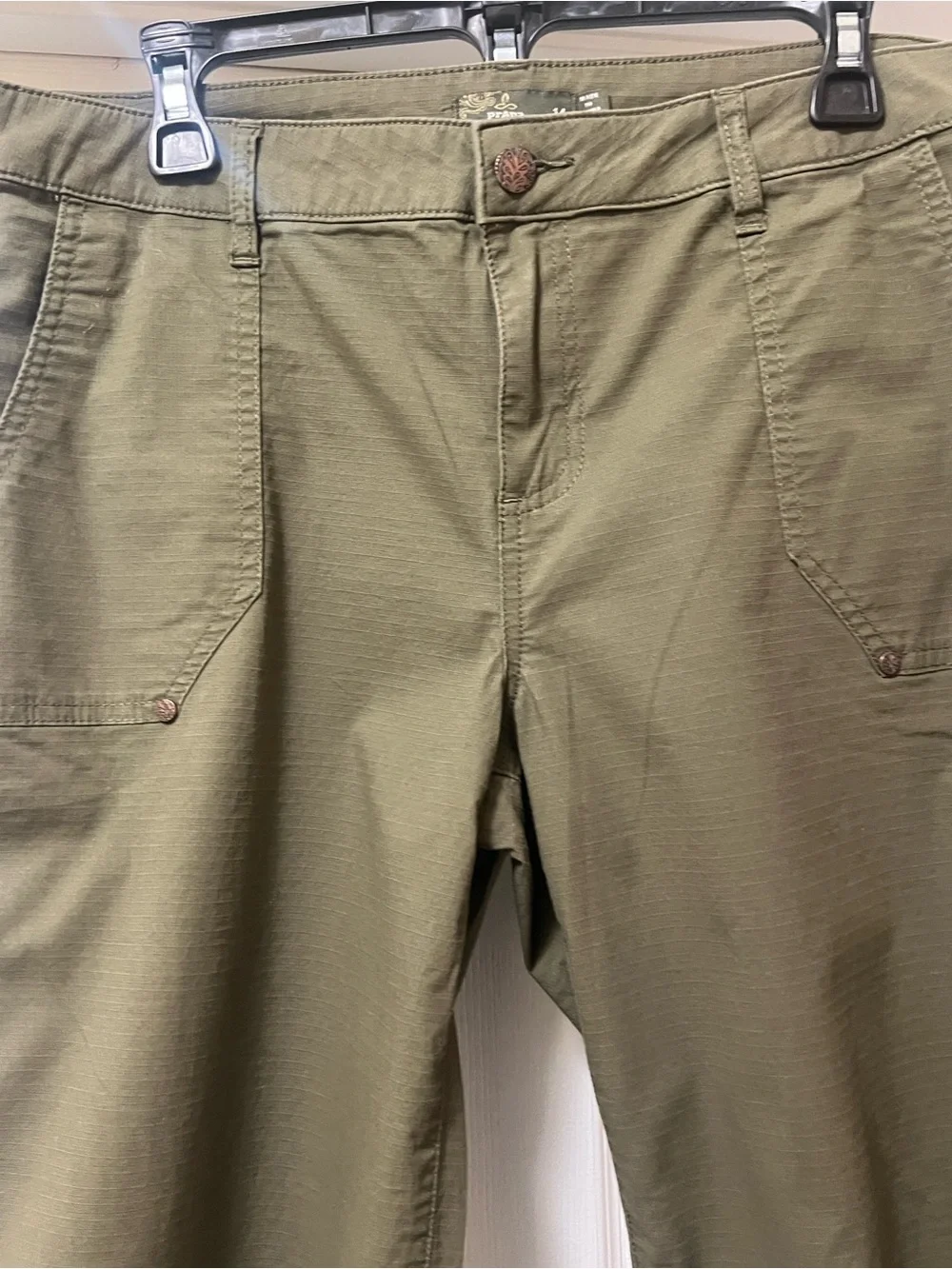 Prana Women’s Olive Green Cargo Shorts